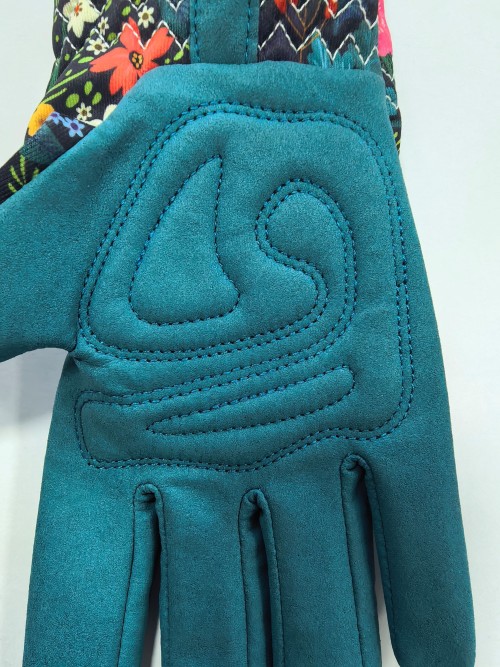 BSCI Certified Non-slip Garden Gloves for Women - Floral