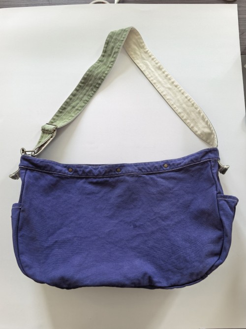 BSCI Certified Luxury Vintage 16oz Washed Canvas Shoulder Bag for Daily & Travel