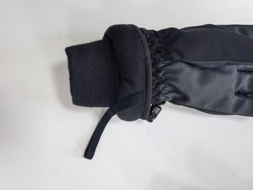 BSCI Certified Waterproof Ski Gloves, Non-Slip PU Palm, Adjustable Wrist Strap