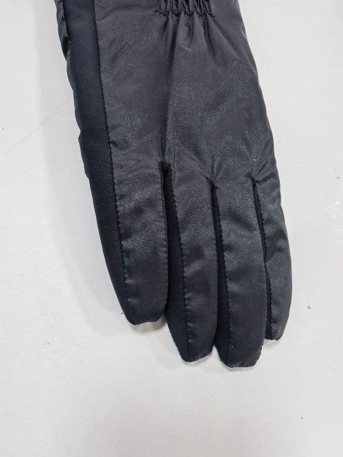Womens Fashion Winter Gloves, Faux Fur Cuff, Spandex Stretch, Slim Fit