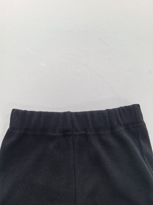 BSCI Certified Kids Stiped Ribbed Shorts, 2-7 Years Toddler Casual f Elastic Waist Shorts
