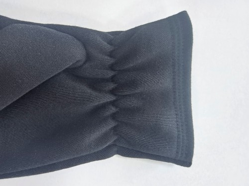 BSCI Certified Fleece-Lined Knitted Gloves for Men