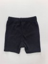 BSCI Certified Kids Stiped Ribbed Shorts, 2-7 Years Toddler Casual f Elastic Waist Shorts