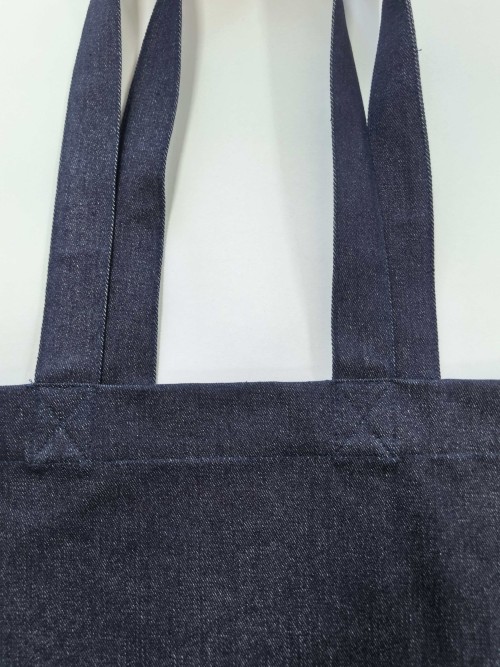 BSCI Certified 12oz Heavyweight Denim Tote Bag for Daily