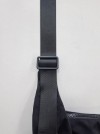 BSCI Certified Black Nylon Crescent Shoulder Bag for Women